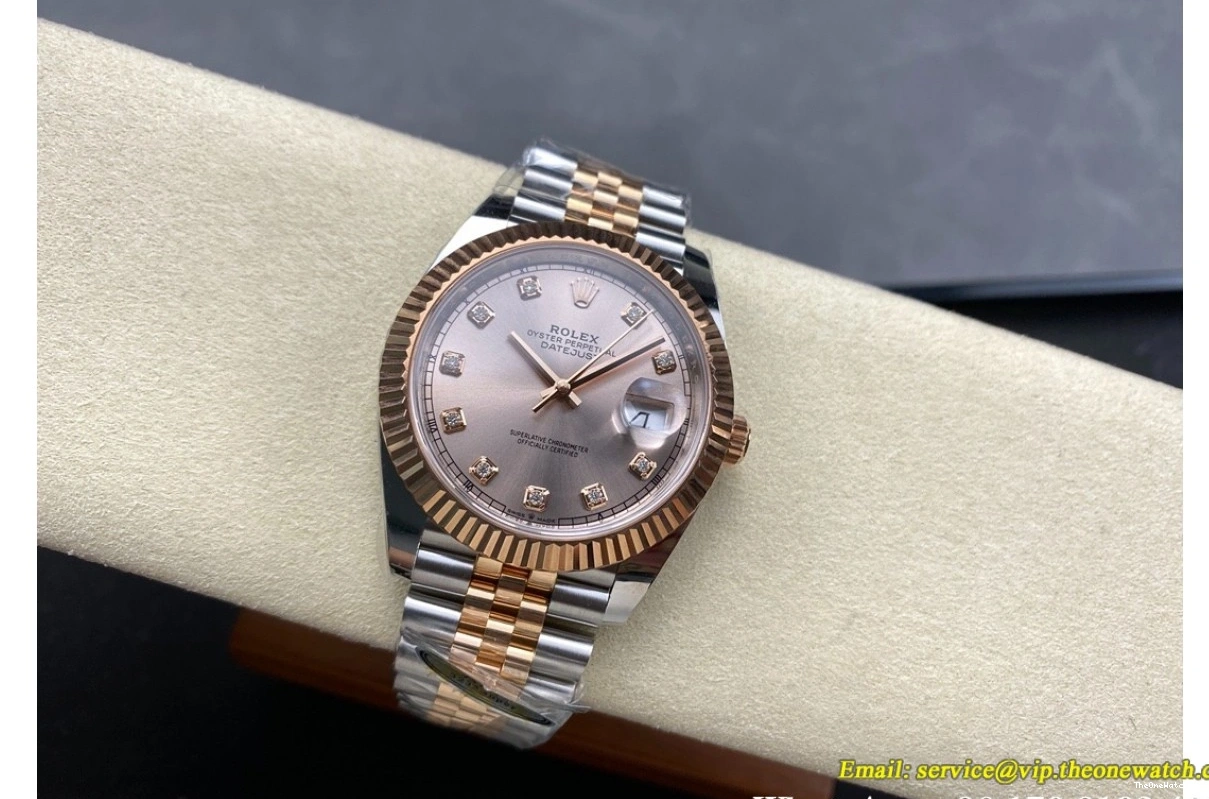 RG Datejust SS ARF 126331 SH3235(Tungsten Heavy 41mm Jub Version) Champagne Dia 0312